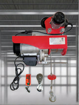 Wireless Motorized Trolley with 2200 lb Electric Hoist - UL/CUL Certified - Single Remote Control (Up/Down/Right/Left)-Canada Hoists