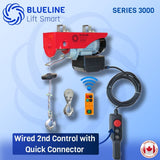 20 FT (6m) Wired Remote Control for BLUELINE Wireless Electric Hoists Series 3000-Canada Hoists