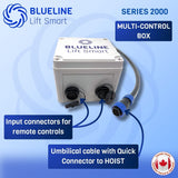 MULTI-CONTROL BOX for BLUELINE ELECTRIC HOISTS SERIES 2000 for 2 wired remote controls-Canada Hoists