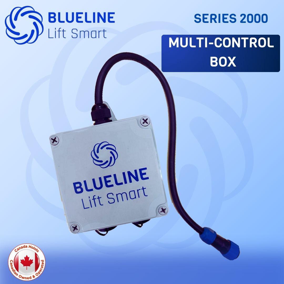MULTI-CONTROL BOX for BLUELINE ELECTRIC HOISTS SERIES 2000 for 2 wired remote controls-Canada Hoists